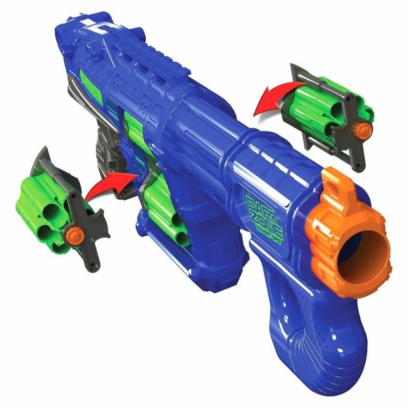 Dart Zone Powerbolt Belt Blaster or Quatroblast Superflip Blaster Foam Dart Gun - Picture 4 of 12